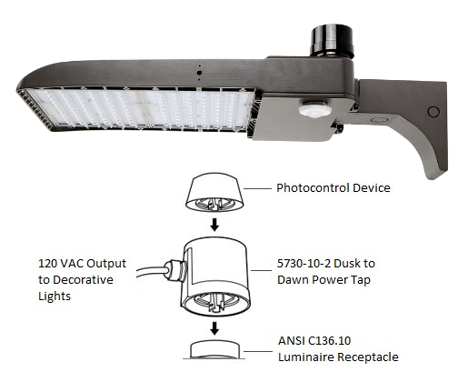Streetlight Power Tap Connection Diagram
